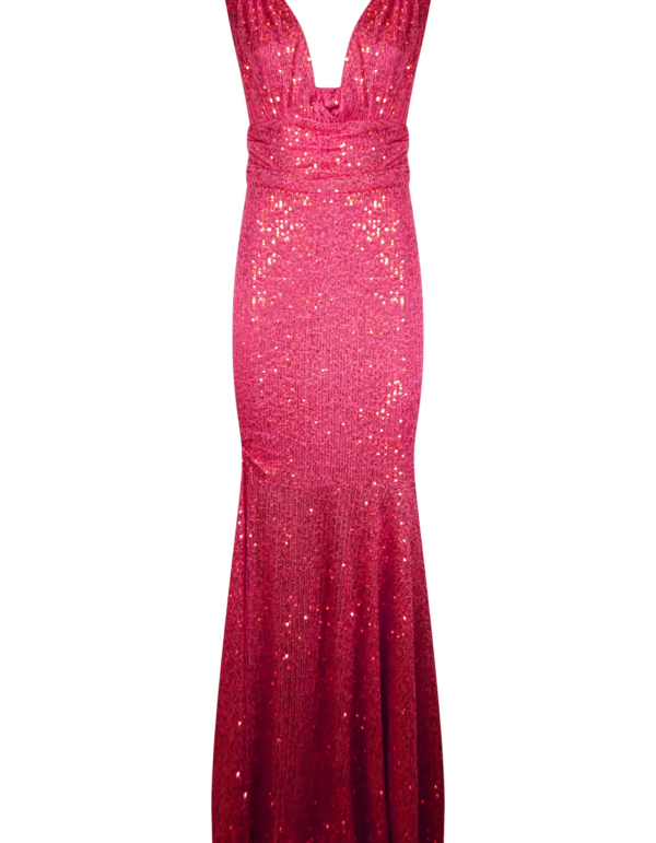 ABITO LUNGO PAILLETTES S.Chole