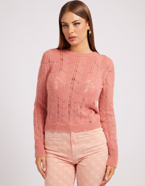 MAGLIA MICROPAILLETTES Guess