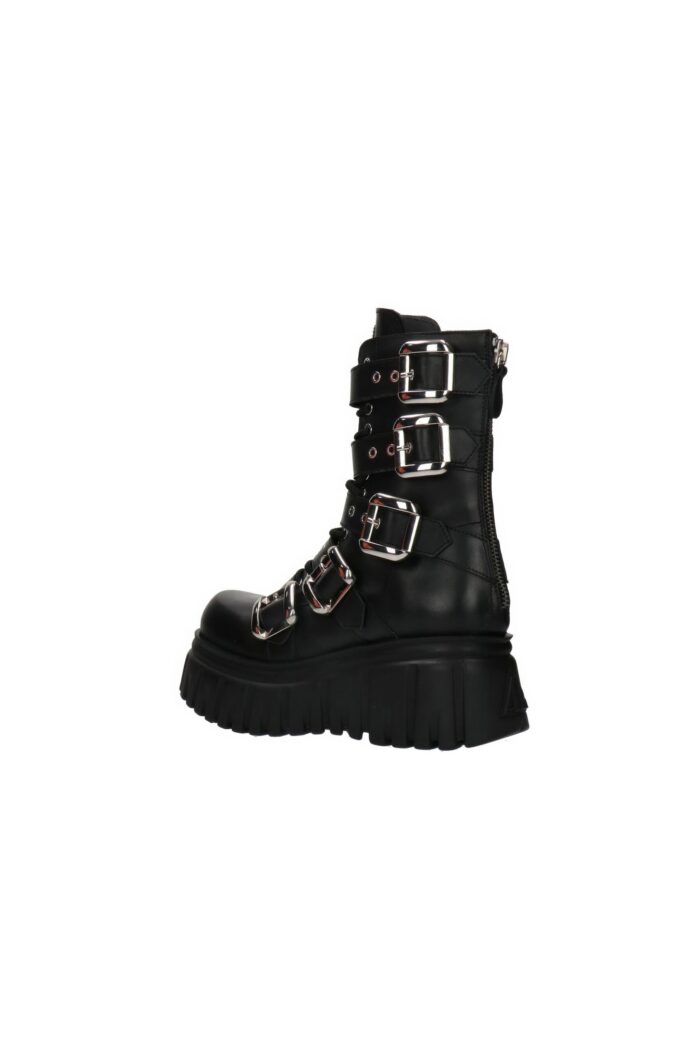 ANFIBIO PLATFORM CON FIBBIE LONDON BUCKLE Aniye By