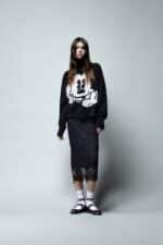 MAGLIA DOLCEVITA NERA TOPOLINO PULL MICKEY Aniye By