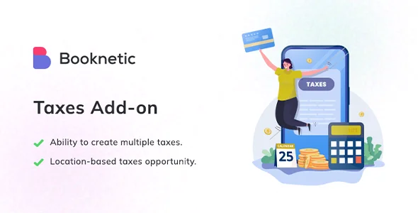 Booknetic - Taxes Addon