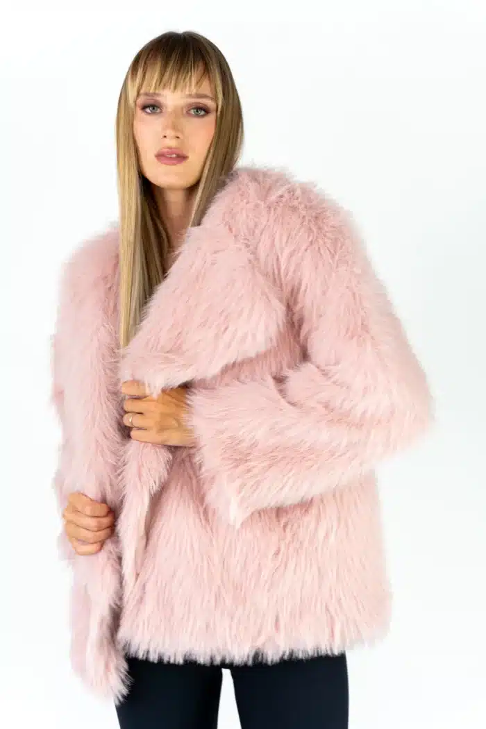 PELLICCIA ECO ROSA Le Volière