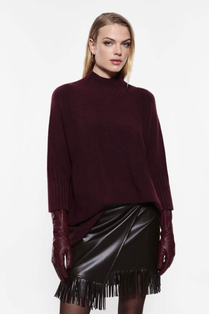 MAGLIA AMPIA BORDEAUX imperial