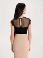 BODY IN PIZZO NERO Rinascimento