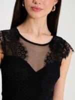 BODY IN PIZZO NERO Rinascimento
