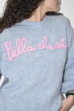 MAGLIA ROSA BELLA CHE SEI