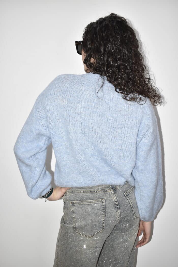 MAGLIA AZZURRA "MA DA UNO BRAVO" La Botteguccia