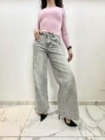 JEANS CHIARO STRASS La Botteguccia