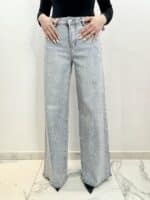 JEANS CHIARO STRASS La Botteguccia