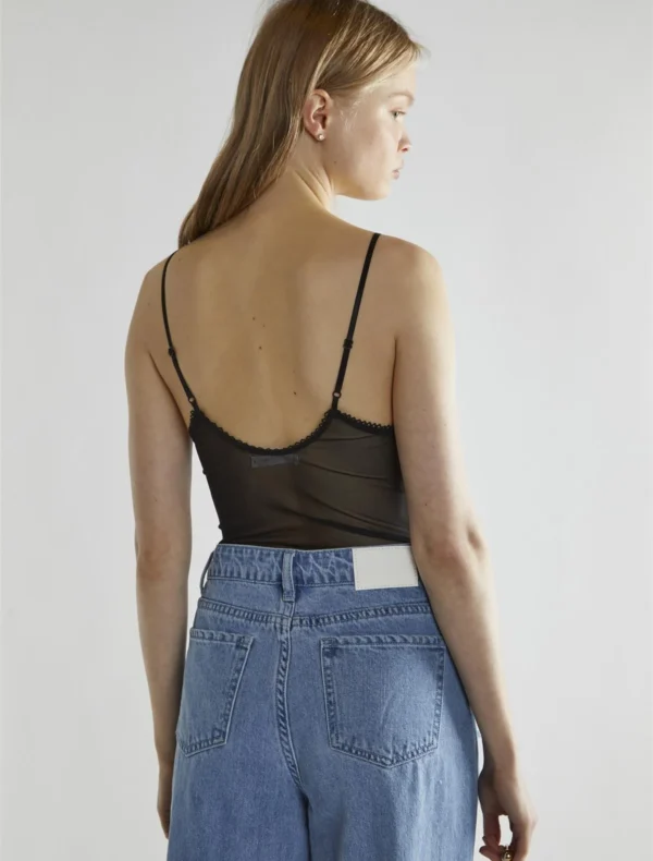 BODY TULLE NERO Glamorous