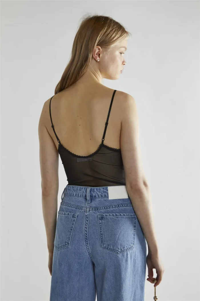 BODY TULLE NERO Glamorous