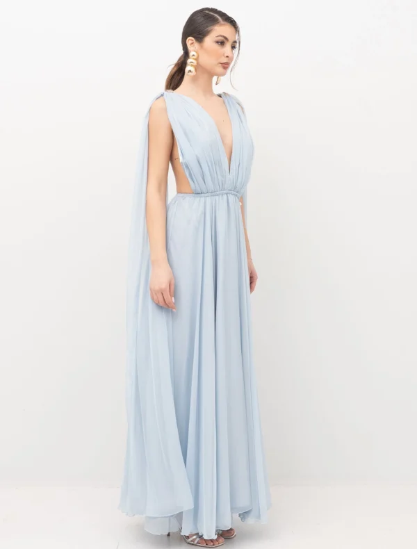 ABITO LUNGO AZZURRO DIOMEDE Relish