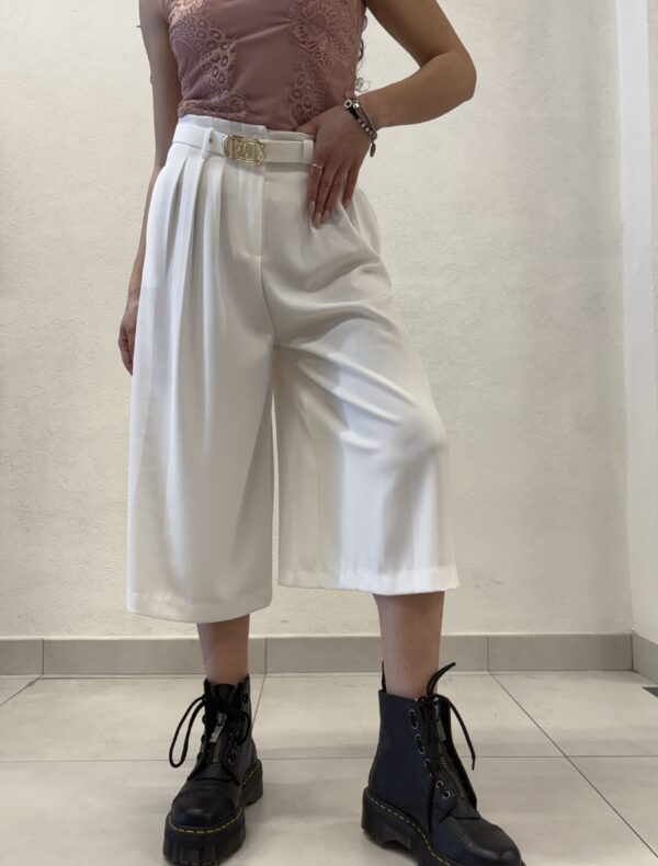 PANTALONE 3/4 BIANCO Rinascimento