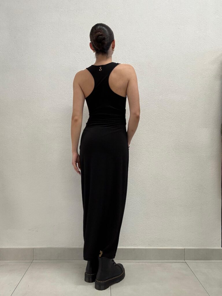 ABITO LYCRA CUT OUT NERO CLARK Relish