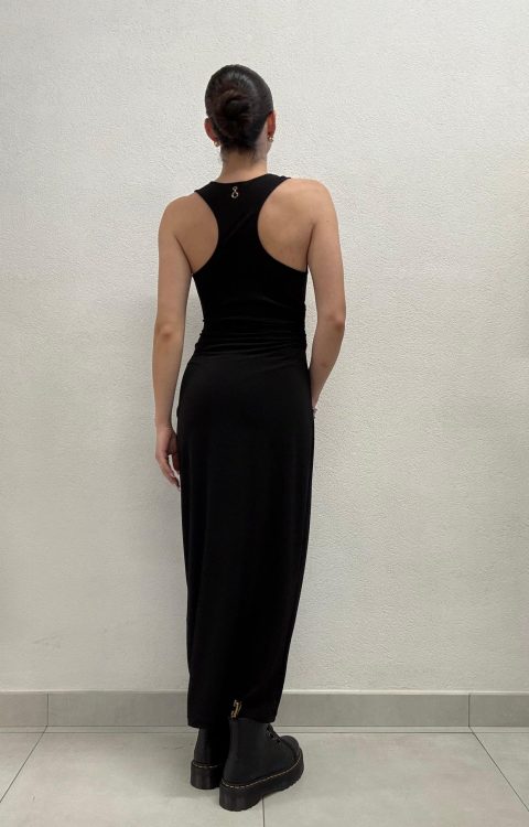 ABITO LYCRA CUT OUT NERO CLARK Relish