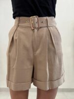 SHORTS BEIGE BIRDS Relish