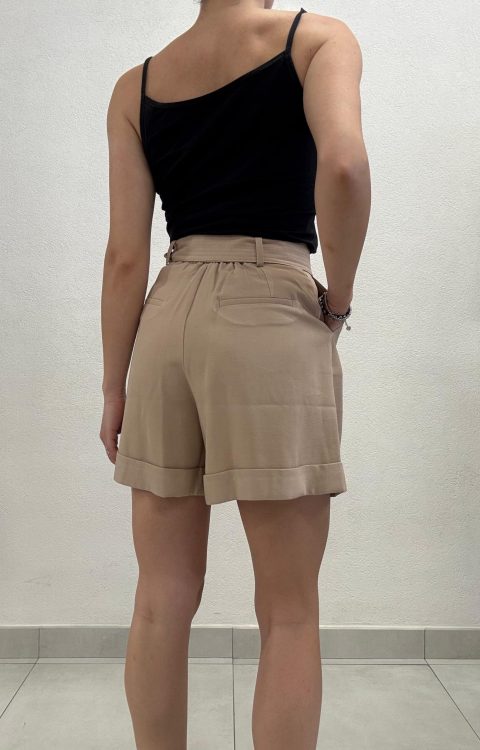 SHORTS BEIGE BIRDS Relish