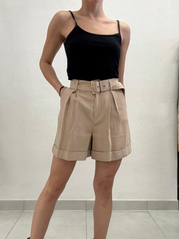 SHORTS BEIGE BIRDS Relish