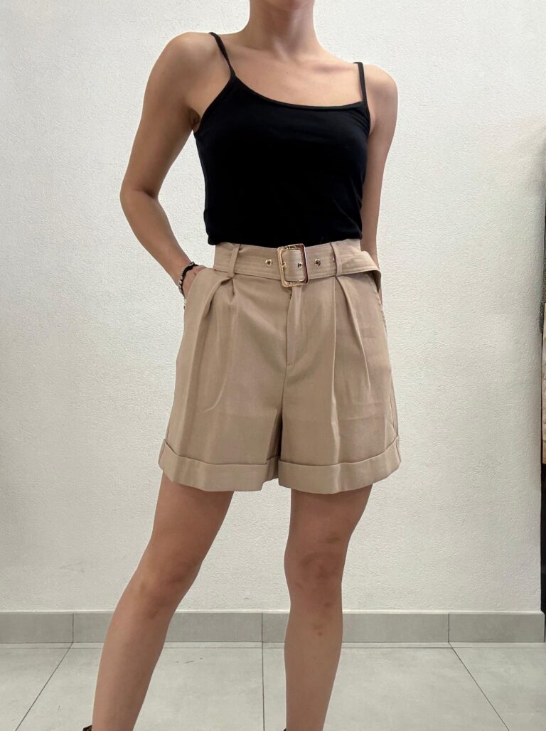 SHORTS BEIGE BIRDS Relish