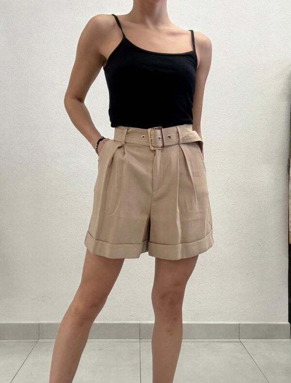 SHORTS BEIGE BIRDS Relish