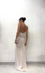 ABITO LUNGO RASO BEIGE NATAL Relish