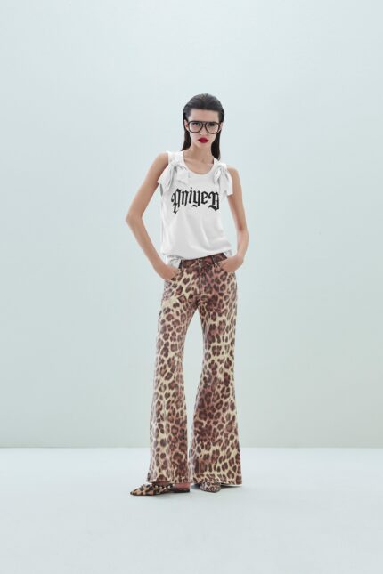 CANOTTA TOP FIOCCHI BIANCA RIBBON TOP GIN Aniye By