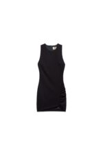 ABITO A TUBINO NERO TANK DRESS SANDY Aniye By