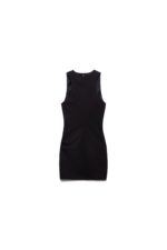 ABITO A TUBINO NERO TANK DRESS SANDY Aniye By