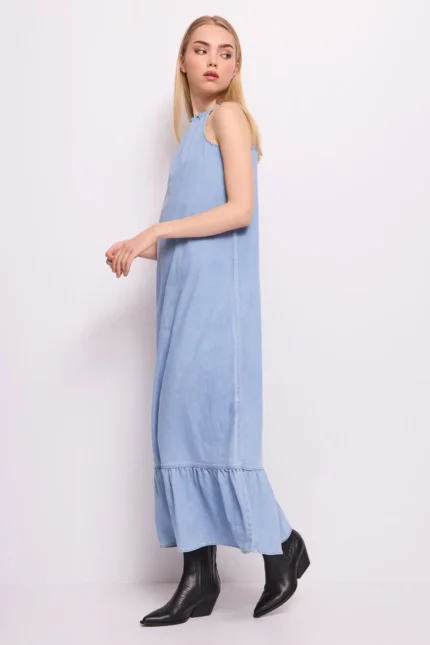 ABITO LUNGO IN DENIM Denny Rose