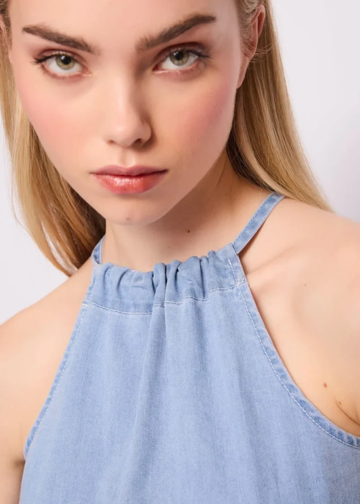 ABITO LUNGO IN DENIM Denny Rose