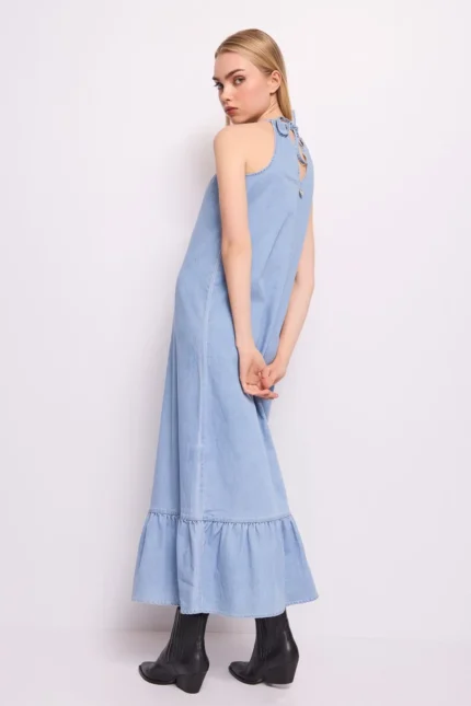 ABITO LUNGO IN DENIM Denny Rose