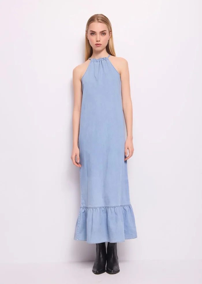 ABITO LUNGO IN DENIM Denny Rose