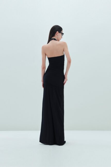ABITO NERO LUNGO GOWN XENA Aniye By