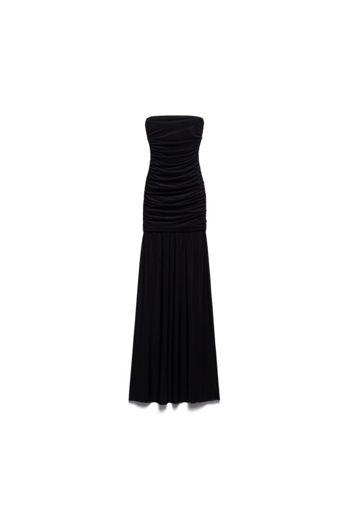ABITO NERO LUNGO GOWN XENA Aniye By