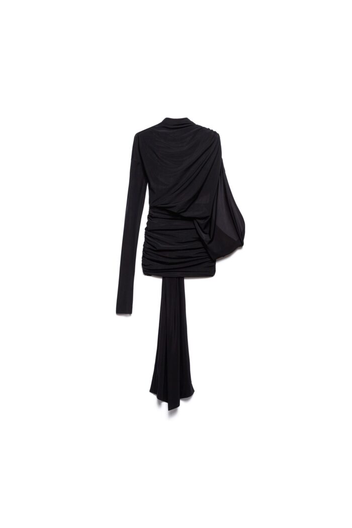 ABITO NERO MINI DRESS XENA Aniye By