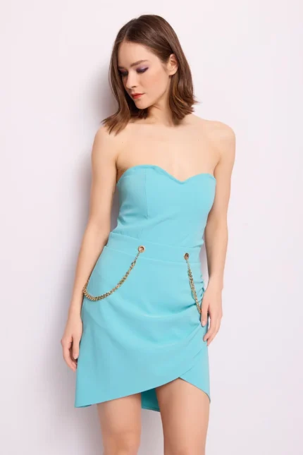 ABITO TUBINO AZZURRO TIFFANY Denny Rose