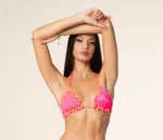 BIKINI TRIANGOLO ROSA FLUO Effek