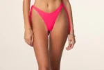 BIKINI TRIANGOLO SPUGNA ROSA FLUO Effek