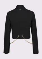 BLAZER NERO CROP Denny Rose