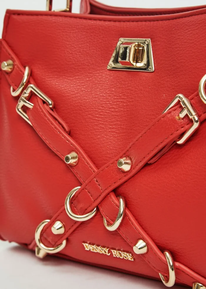 BORSA A MANO ROSSA Denny Rose