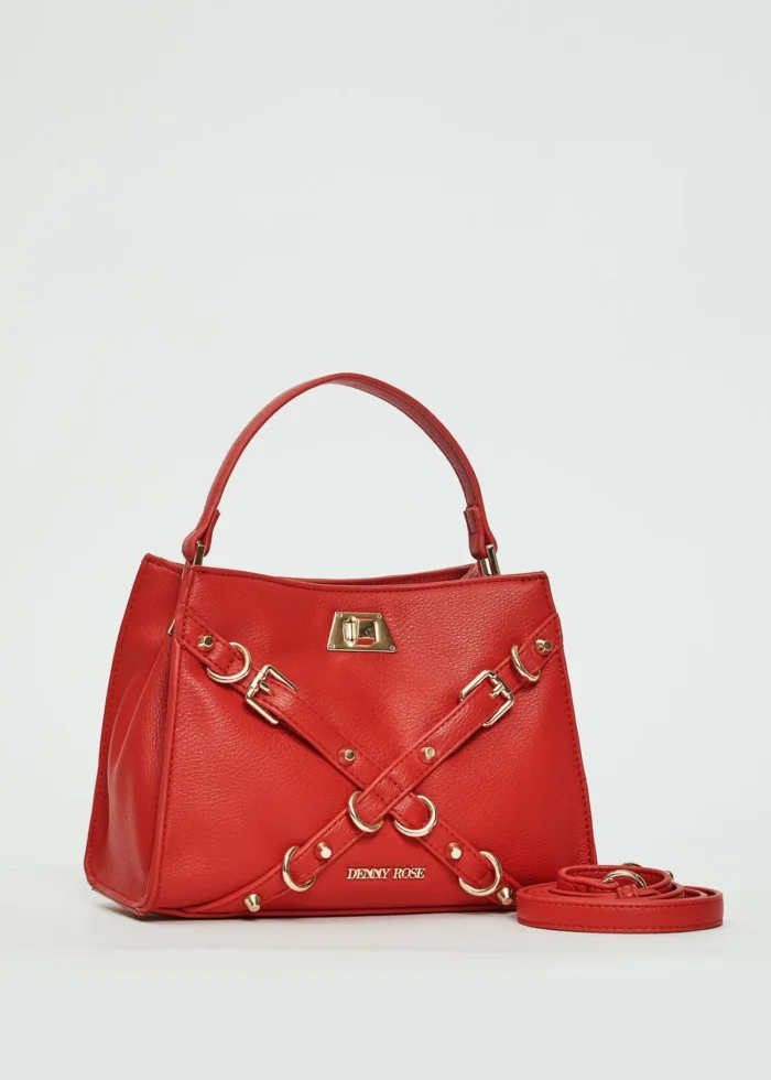 BORSA A MANO ROSSA Denny Rose