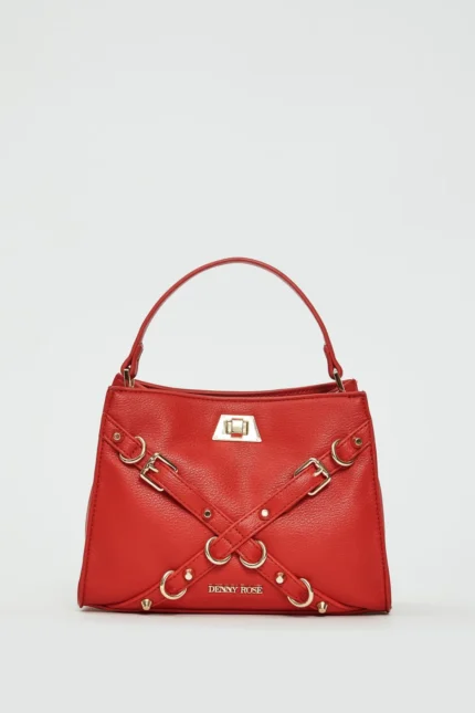 BORSA A MANO ROSSA Denny Rose