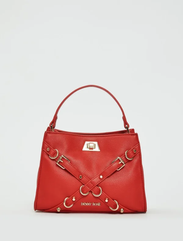 BORSA A MANO ROSSA Denny Rose