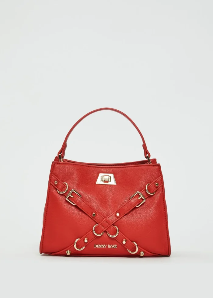 BORSA A MANO ROSSA Denny Rose