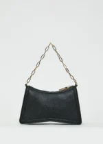 BORSA A SPALLA NERA STRASS Denny Rose