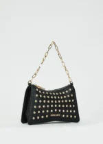 BORSA A SPALLA NERA STRASS Denny Rose