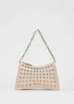 BORSA A SPALLA ROSA STRASS Denny Rose