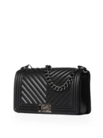 BORSA FLAT MEDIUM NERA Marc Ellis