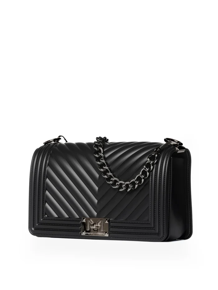 BORSA FLAT MEDIUM NERA Marc Ellis