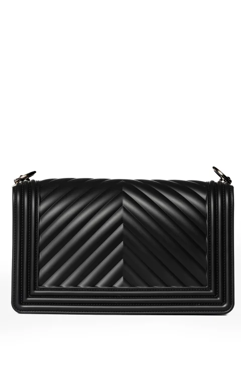 BORSA FLAT MEDIUM NERA Marc Ellis